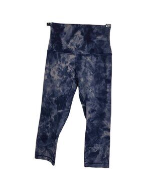 Lululemon Align High-Rise Crop 17" Diamond Dye Lunar Rock True Navy, Size 2